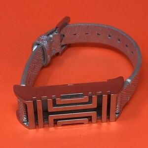 Tory Burch Silver Tech Wristband